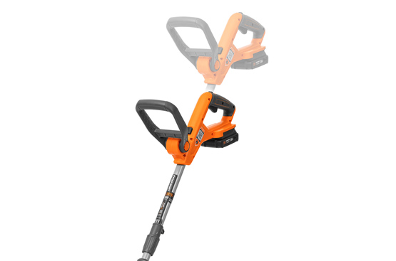 7 уровней наклона триммерной головки